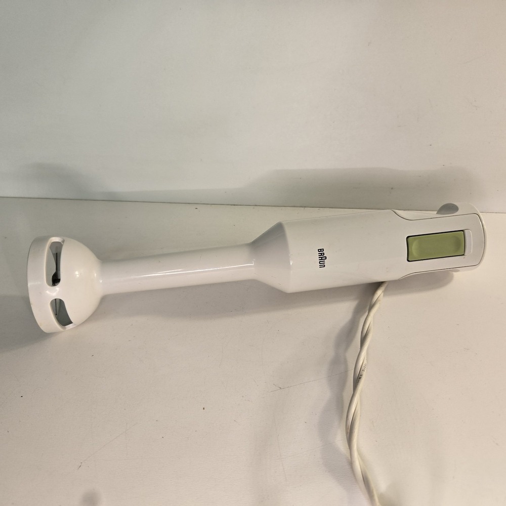 Braun Type 4169 Immersion Handheld Green Button Stick Blender Mixer-Tested